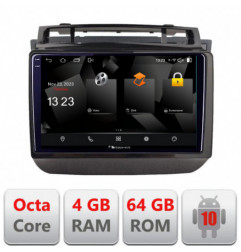 Navigatie dedicata Nakamichi VW Touareg 2012-2019 5510-1142  Android Octa Core 720p 4+64 DSP 360 camera carplay android auto