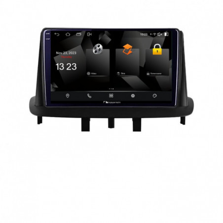 Navigatie dedicata Nakamichi Renault Megane 3 5510-145  Android Octa Core 720p 4+64 DSP 360 camera carplay android auto