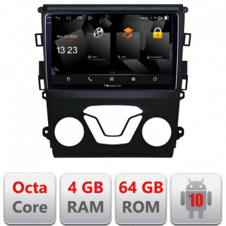 Navigatie dedicata Nakamichi Ford Mondeo 2013-2020 5510-377  Android Octa Core 720p 4+64 DSP 360 camera carplay android auto