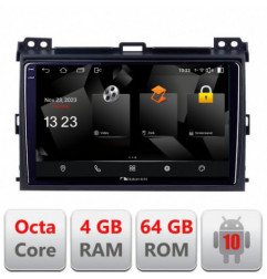 Navigatie dedicata Nakamichi Toyota Prado 2007- 5510-456  Android Octa Core 720p 4+64 DSP 360 camera carplay android auto