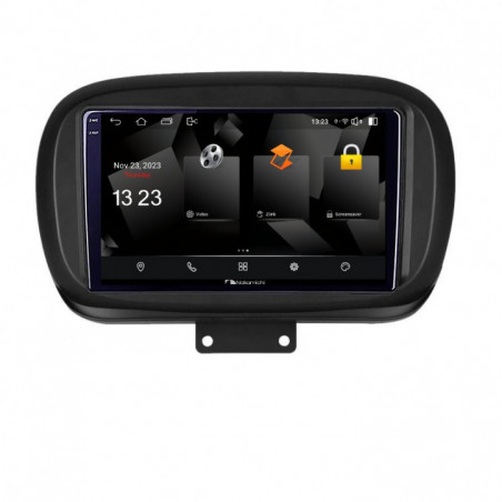 Navigatie dedicata Nakamichi Fiat 500 2014- 5510-539  Android Octa Core 720p 4+64 DSP 360 camera carplay android auto