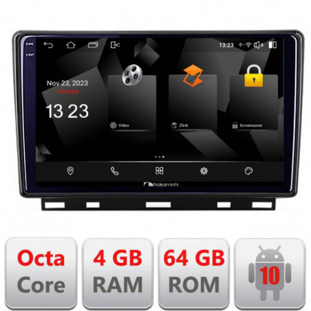 Navigatie dedicata Nakamichi Renault Clio 5 5510-Clio5   Android Octa Core 720p 4+64 DSP 360 camera carplay android auto