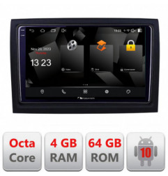 Navigatie dedicata Nakamichi Fiat ducato 2006- 5510-DUCATO  Android Octa Core 720p 4+64 DSP 360 camera carplay android auto