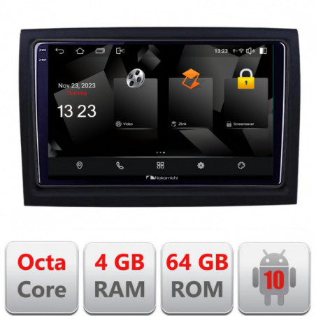 Navigatie dedicata Nakamichi Fiat ducato 2006- 5510-DUCATO  Android Octa Core 720p 4+64 DSP 360 camera carplay android auto