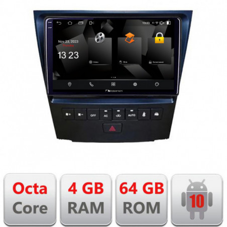 Navigatie dedicata Nakamichi  Lexus GS-04  2004-2011 5510- GS-04  Android Octa Core 720p 4+64 DSP 360 camera carplay android auto