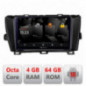 Navigatie dedicata Nakamichi Toyota Prius 2009-2014 5510-TY39  Android Octa Core 720p 4+64 DSP 360 camera carplay android auto