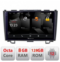 Navigatie dedicata Nakamichi Honda CR-V 5960Pro-009 Android Octa Core Qualcomm 2K Qled 8+128 DTS DSP 360 4G Optical