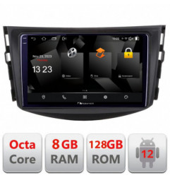 Navigatie dedicata Nakamichi Toyota RAV4 5960Pro-018 Android Octa Core Qualcomm 2K Qled 8+128 DTS DSP 360 4G Optical