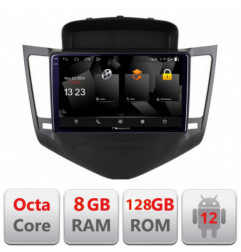 Navigatie dedicata Nakamichi Chevrolet Cruze 5960Pro-045 Android Octa Core Qualcomm 2K Qled 8+128 DTS DSP 360 4G Optical