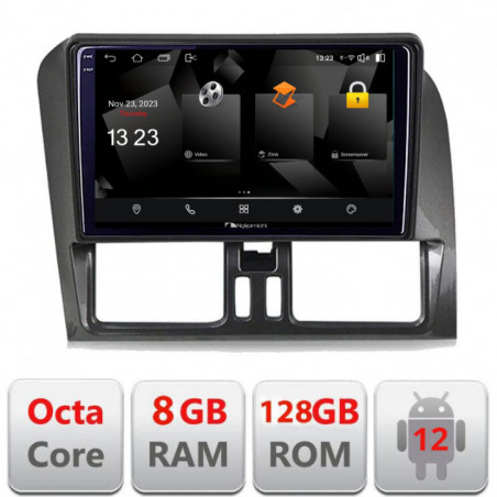 Navigatie dedicata Nakamichi Volvo XC60 5960Pro-272 Android Octa Core Qualcomm 2K Qled 8+128 DTS DSP 360 4G Optical