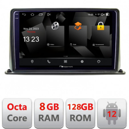 Navigatie universala Nakamichi 2din-1 Android Octa Core Qualcomm 2K Qled 8+128 DTS DSP 360 4G Optical