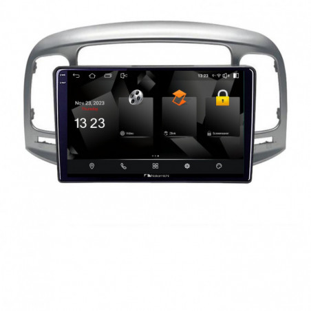 Navigatie dedicata Nakamichi Hyundai Accent 2006-2012 5960Pro-ACCENT Android Octa Core Qualcomm 2K Qled 8+128 DTS DSP 360 4G Optical