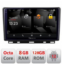 Navigatie dedicata Nakamichi Renault Clio 5 5960Pro-Clio5  Android Octa Core Qualcomm 2K Qled 8+128 DTS DSP 360 4G Optical