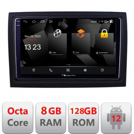 Navigatie dedicata Nakamichi Fiat ducato 2006- 5960Pro-DUCATO Android Octa Core Qualcomm 2K Qled 8+128 DTS DSP 360 4G Optical