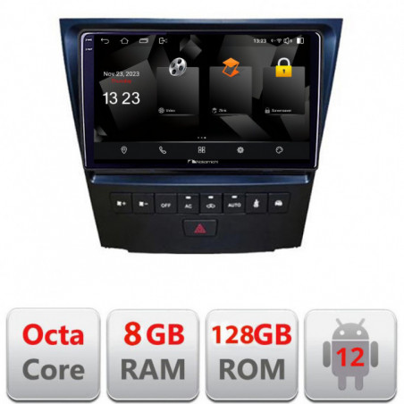 Navigatie dedicata Nakamichi  Lexus GS-04  2004-2011 5960Pro- GS-04 Android Octa Core Qualcomm 2K Qled 8+128 DTS DSP 360 4G Optical