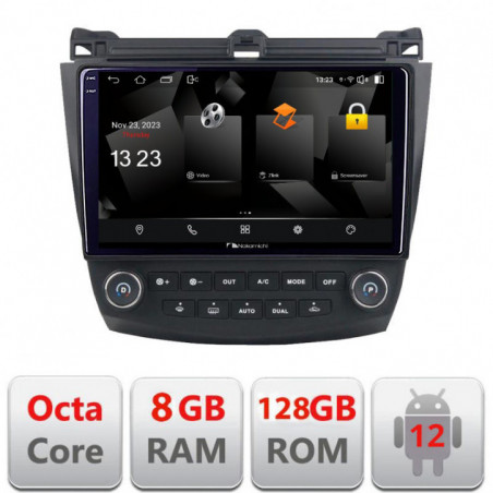 Navigatie dedicata Nakamichi Honda Accord 2004-2008 5960Pro-ACCORD Android Octa Core Qualcomm 2K Qled 8+128 DTS DSP 360 4G Optical