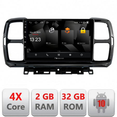 Navigatie dedicata Nakamichi Citroen C5 Aircross  Android radio gps internet quad core 2+32 carplay android auto