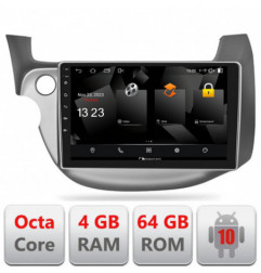 Navigatie dedicata Nakamichi Honda Fit 2008-2013  Android radio gps internet quad core 4+64 carplay android auto