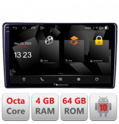 Navigatie dedicata Nakamichi Toyota  Android radio gps internet quad core 4+64 carplay android auto