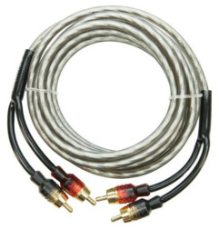 Cablu RCA OFC de 5000 mm  cu 2 mufe conectare RCA Audio System German Sound