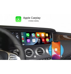 Modul full android Mercedes S Klass W222 NTG5.5 cu touchscreen 8 core 8 GB ram 4G LTE carplay android auto camere 360