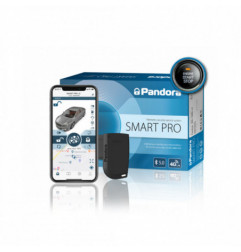 Kit pornire motor Pandora Smart Pro V3  cu taguri Fiat Grande Punto 2005-2015, aplicatie telefon 4G, GPS (montaj inclus)