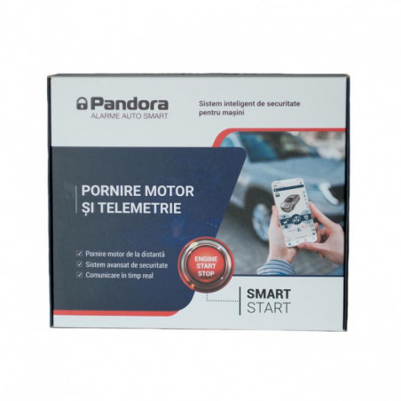 Alarma auto Pandora Smart Start cu telemetrie GSM 2G/3G