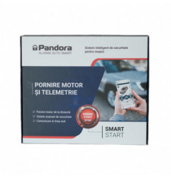 Sistem de securitate Pandora Smart Start cu pornire motor de la distanta si telemetrie