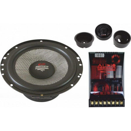 Difuzoare componente Audio System X 165 EVO 2 110 watts 165 mm 6.5" 3 ohm Kick Bass
