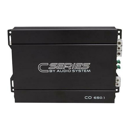 Amplificator Audio-Systems CO-650.1 D, 1 x 650 watts, monobloc, in 2 sau 4 ohm, clasa D pentru subwoofer