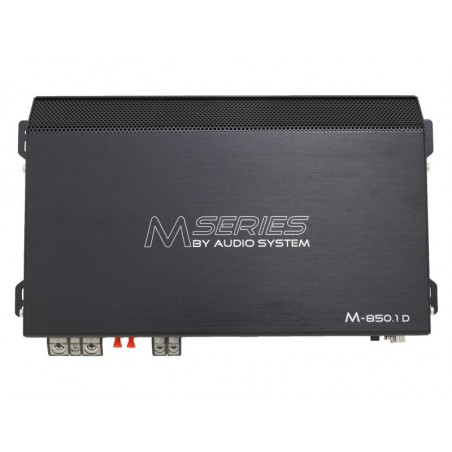 Amplificator Audio-Systems M-850.1 D, 1 x 850 watts, monobloc, in 2 sau 4 ohm, clasa D pentru subwoofer