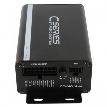 Amplificator Audio-Systems CO-40.4 M, 4 x 60 watts, micro, in 2 sau 4 ohm, clasa D