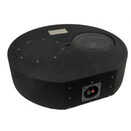 Subwoofer pasiv cu incinta 15L Audio-Systems SUBFRAME R08 FLAT EVO, 175 watts, 4 ohm, 200 mm, 8", roata de rezerva