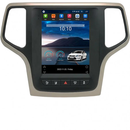 Navigatie dedicata Edonav tip Tesla Jeep Grand Cherokee 2014-2019,Qled 9.7",Octacore,2Gb RAM,32Gb Hdd,4G,DSP,Carplay,Bluetooth Kit-tesla-grandcherokee+EDT-E320