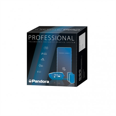 Pandora  PROFESSIONAL V3 alarma auto SMART + PAGER, protectie maxima, update automat