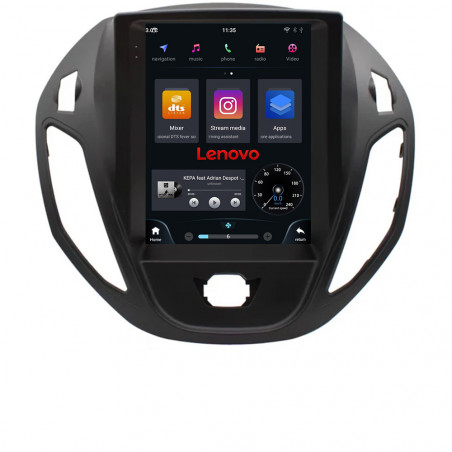 Navigatie dedicata Lenovo tip Tesla Ford Transit Connect si Tourneo Connect,Qled 9.7",Octacore,4Gb RAM,64Gb Hdd,4G,DSP,Carplay,Bluetooth