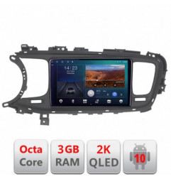 Navigatie dedicata Edonav Mitsubishi ASX 2017-2021 model facelift  Android ecran Qled 2K Octa Core 3+32 carplay android auto Kit-091-v2+EDT-E309v3-2K