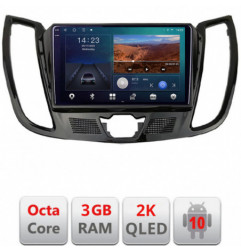 Navigatie dedicata Edonav Ford Kuga C-MAX  Android ecran Qled 2K Octa Core 3+32 carplay android auto KIT-362-v2+EDT-E309v3v3-2K