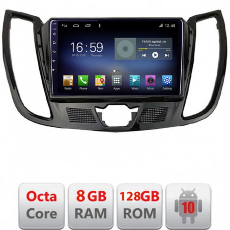 Navigatie dedicata Edonav Ford Kuga C-MAX  Android radio gps internet Octa Core 8+128 LTE KIT-362-v2+EDT-E609