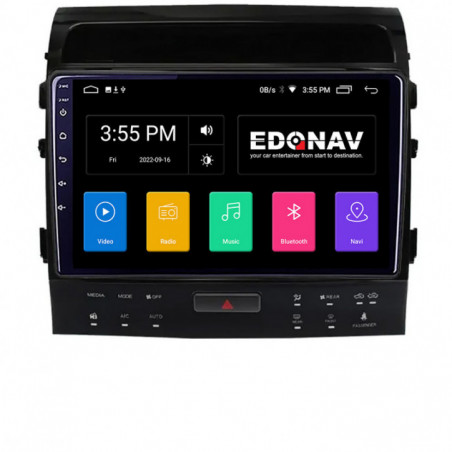 Navigatie dedicata Edonav Toyota Landcruiser 200 V8 2007-2015 cu navi si 360  Android radio gps internet 2+32 KIT-381-360+EDT-E209