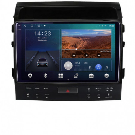 Navigatie dedicata Edonav Toyota Landcruiser 200 V8 2007-2015 cu navi si 360  Android ecran Qled 2K Octa Core 3+32 carplay android auto KIT-381-360+EDT-E309v3v3-2K