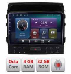 Navigatie dedicata Edonav Toyota Landcruiser 200 V8 2007-2015 cu navi si 360  Android radio gps internet Octa core 4+32 KIT-381-360+EDT-E409