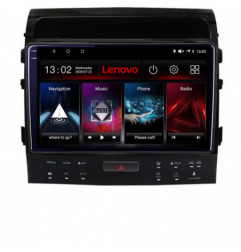 Navigatie dedicata Lenovo Toyota Landcruiser 200 V8 2007-2015 cu navi si 360 , Octacore Qualcomm, 4Gb RAM, 64Gb Hdd, 4G, Qled 2K, DSP, Carplay, Bluetooth
