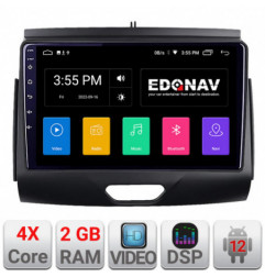 Navigatie dedicata Edonav Ford Ranger 2015- cu cd  Android radio gps internet 2+32 Kit-574-2020+EDT-E209