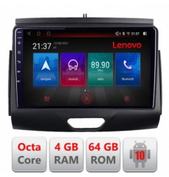 Navigatie dedicata Lenovo Ford Ranger 2015- cu cd  Android radio gps internet Lenovo Octa Core 4+64 LTE Kit-574-2020+EDT-E509-PRO