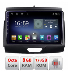 Navigatie dedicata Edonav Ford Ranger 2015- cu cd  Android radio gps internet Lenovo Octa Core 8+128 LTE Kit-574-2020+EDT-E609
