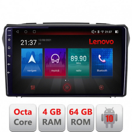 Navigatie dedicata Lenovo Suzuki Alto 2009-2016  Android radio gps internet Octa Core 4+64 LTE KIT-alto+EDT-E509-PRO