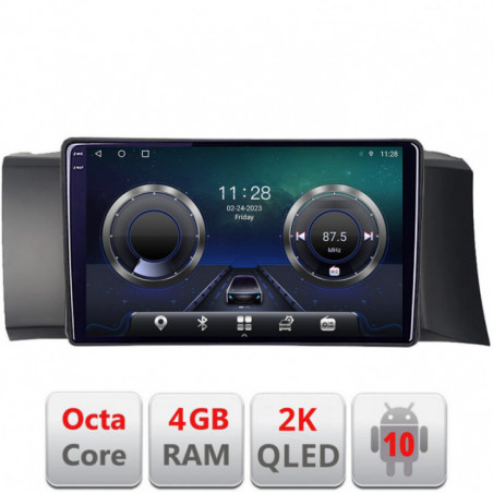 Navigatie dedicata Edonav Subaru BRZ 2012-2021 Toyota GT 86 2012-2021  Android ecran Qled 2K Octa core 4+32 KIT-BRZ+EDT-E409-2K