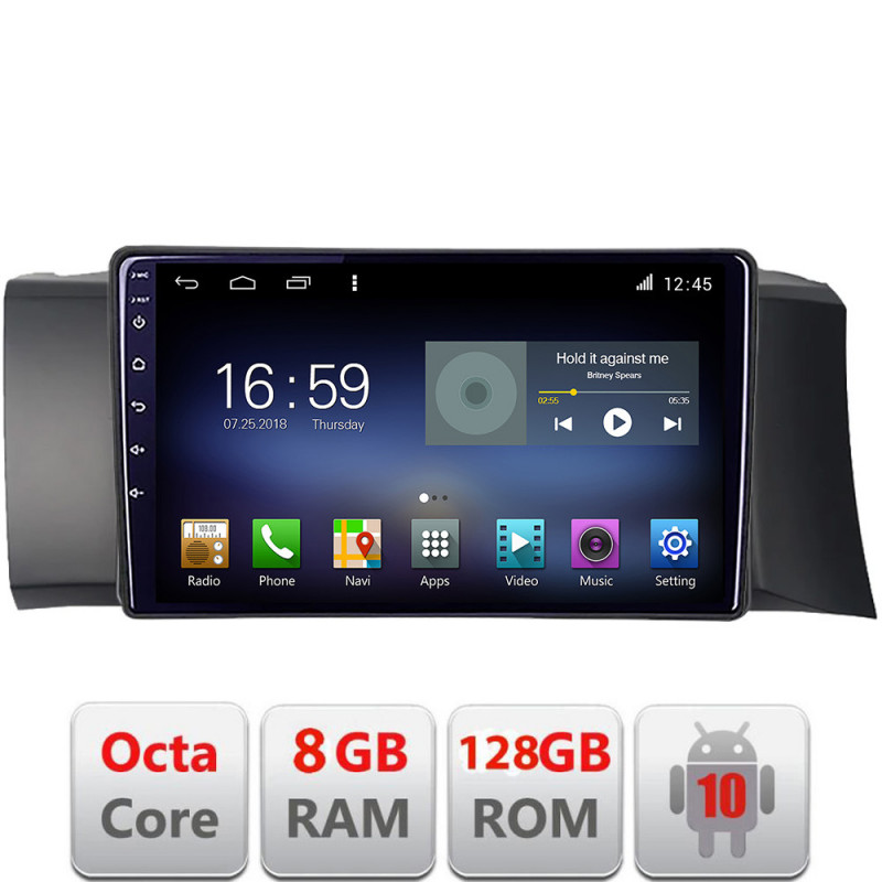 Navigatie dedicata Edonav Subaru BRZ 2012-2021 Toyota GT 86 2012-2021  Android radio gps internet Octa Core 8+128 LTE KIT-BRZ+EDT-E609
