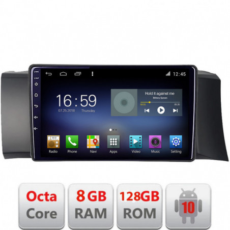 Navigatie dedicata Edonav Subaru BRZ 2012-2021 Toyota GT 86 2012-2021  Android radio gps internet Octa Core 8+128 LTE KIT-BRZ+EDT-E609